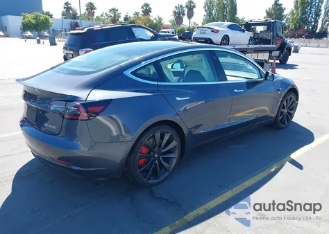 2020 Tesla Model 3 Performance Dual Motor All-Wheel Drive z USA, uszkodzony, nr VIN 5YJ3E1EC8LF641734